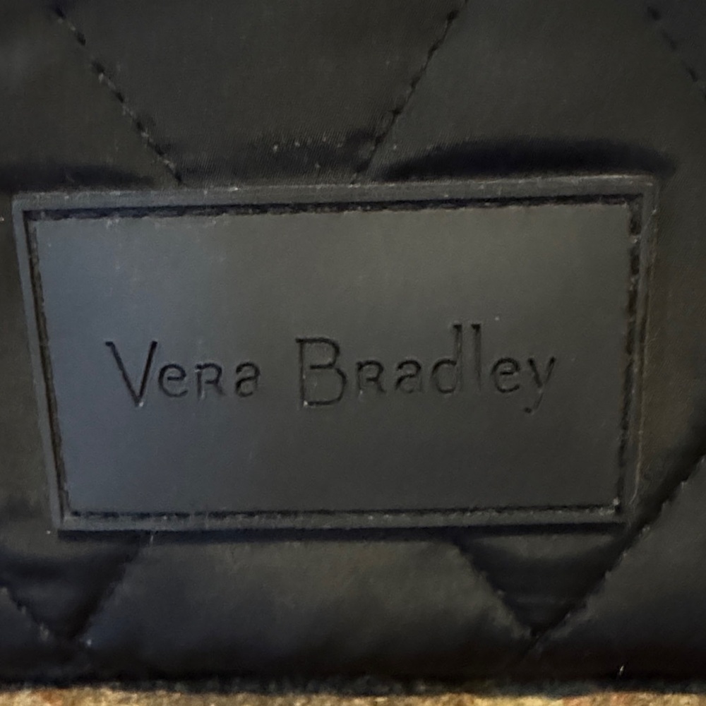Vera Bradley Black Quilted Bag